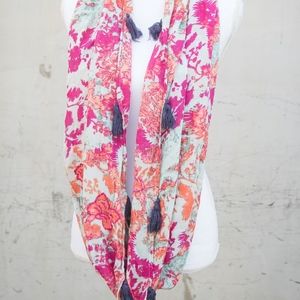 Staring at Stars Accessories - Staring At Stars | Colorful Infinity Scarf With Ta Staring at Stars Accessories - Staring At Stars | Colorful Infinity Scarf With Ta